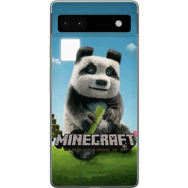 Google Pixel 6a Gjennomsiktig deksel A Minecraft Movie