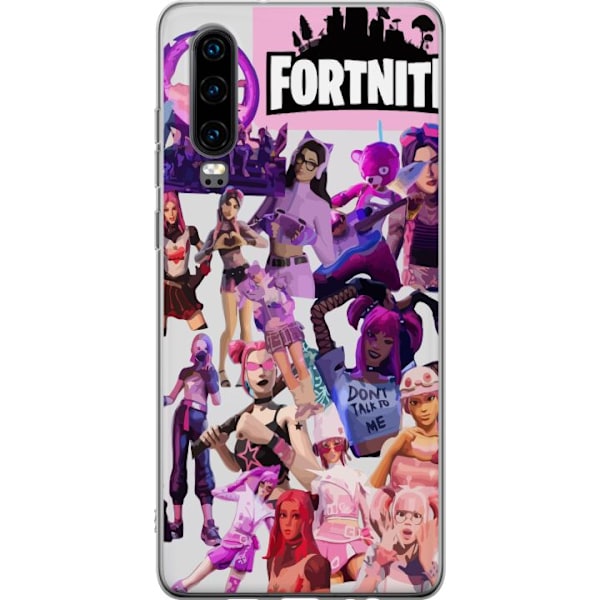 Huawei P30 Gjennomsiktig deksel Fortnite