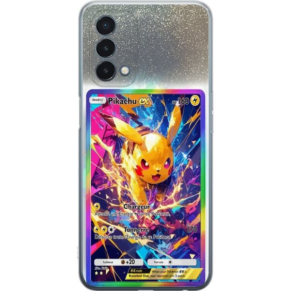 Kompatibelt Mobildeksel til OnePlus Nord N200 5G Pikachu gul