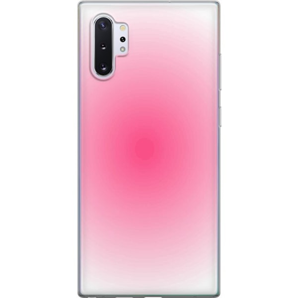 Samsung Galaxy Note10+ Genomskinligt Skal Rosa Moln