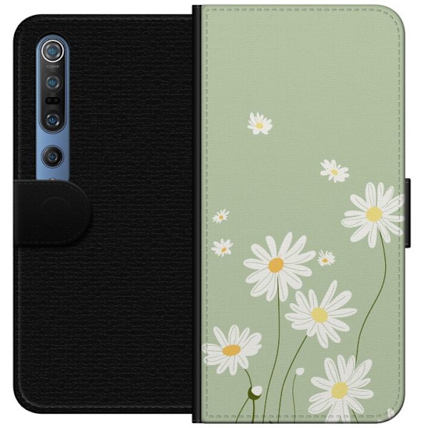 Xiaomi Mi 10 Pro 5G Tegnebogsetui Præstekraver - blomstret m
