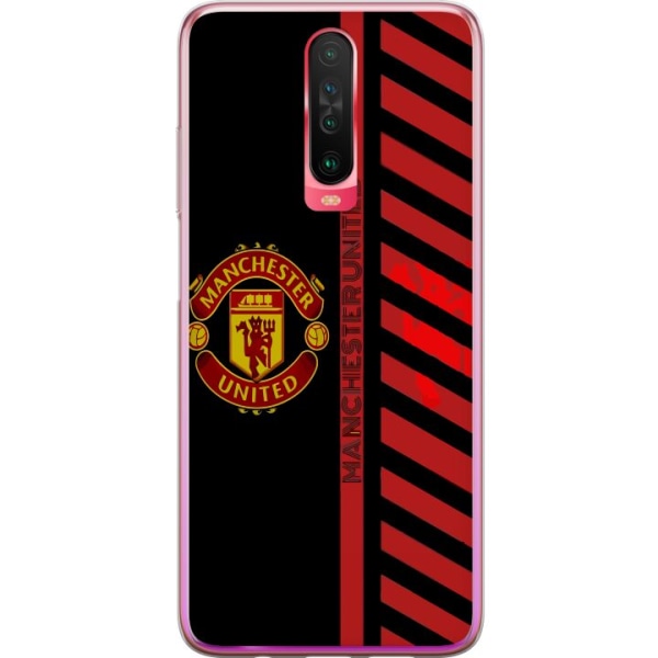 Xiaomi Redmi K30 Gjennomsiktig deksel Manchester United