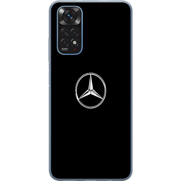 Xiaomi Redmi Note 11 Genomskinligt Skal Mercedes-Benz