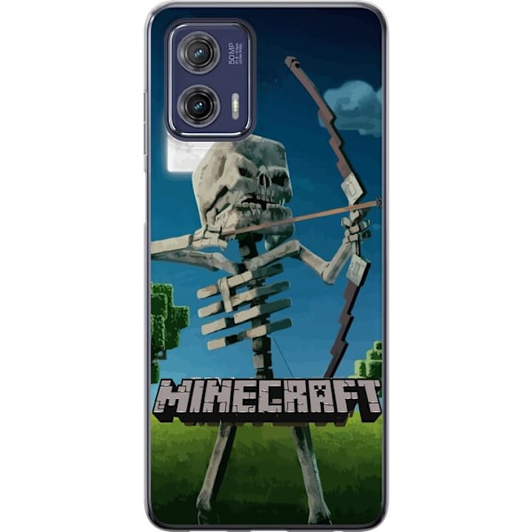 Motorola Moto G73 Genomskinligt Skal A Minecraft Movie