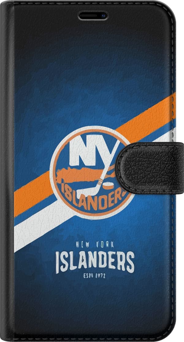 Kompatibel Tegnebogsetui til Samsung Galaxy S21+ 5G New York Islanders (NHL)