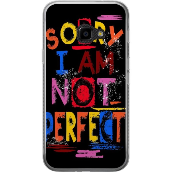 Samsung Galaxy Xcover 4 Gennemsigtig cover Sorry