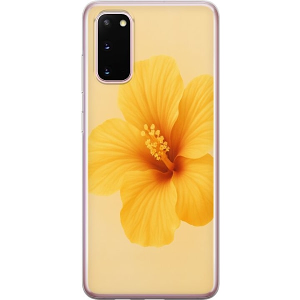 Samsung Galaxy S20 Läpinäkyvä kuori Lemon Zing