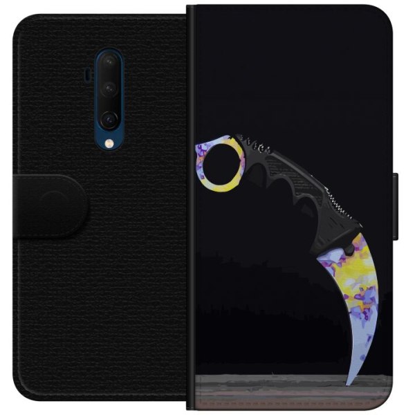 OnePlus 7T Pro Plånboksfodral Karambit / Butterfly / M9 Bayon