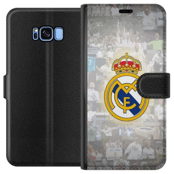Samsung Galaxy S8 Plånboksfodral Real Madrid