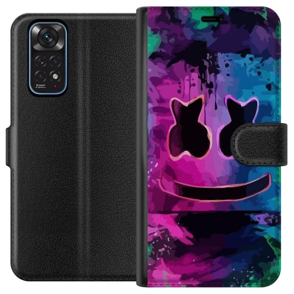 Kompatibelt Plånboksfodral till Xiaomi Redmi Note 11 Marshmello Fortnite