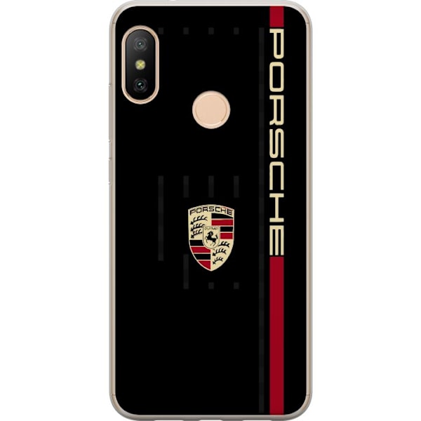 Xiaomi Redmi 6 Pro Gjennomsiktig deksel Porsche