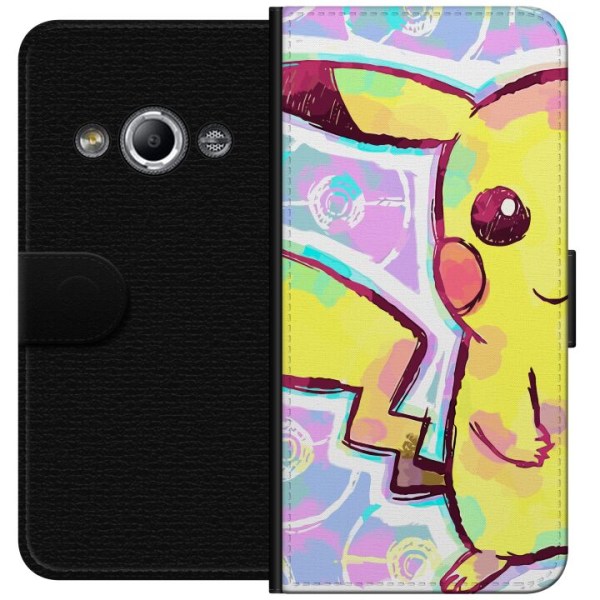 Samsung Galaxy Xcover 3 Lompakkokotelo Pikachu 3D