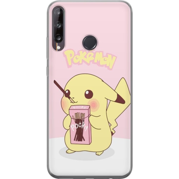 Huawei P40 lite E Genomskinligt Skal Pokemon