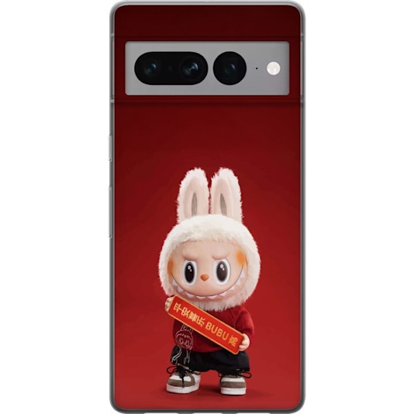 Google Pixel 7 Pro Genomskinligt Skal Pop Mart The Monsters La