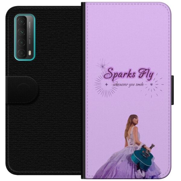 Huawei P smart 2021 Lompakkokotelo Taylor Swift - Sparks Fly