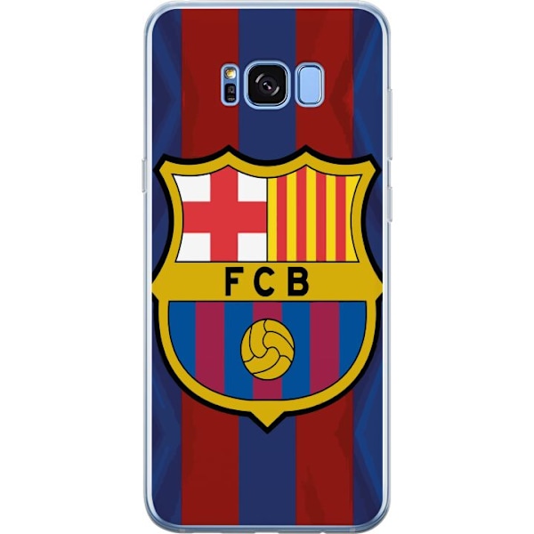 Samsung Galaxy S8+ Genomskinligt Skal FCB Barcelona