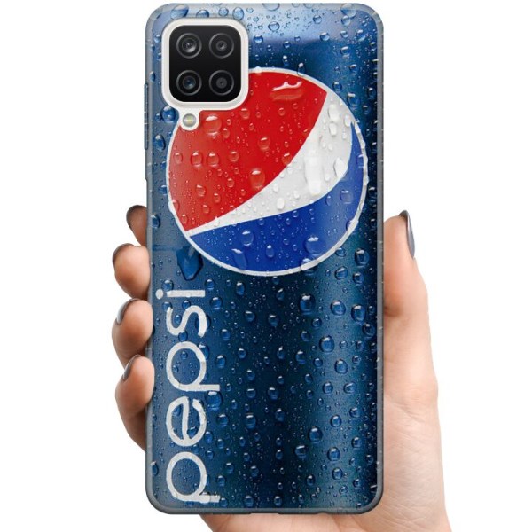 Samsung Galaxy A12 TPU Matkapuhelimen kuori Pepsi