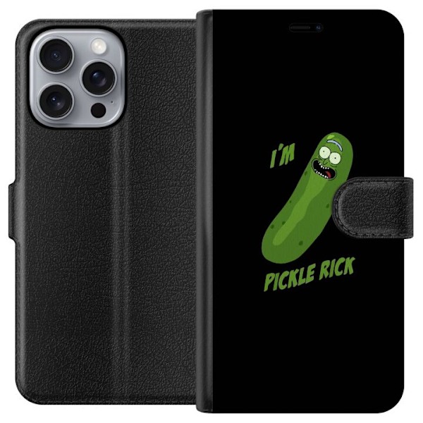 Apple iPhone 16 Pro Max Lompakkokotelo I'm Pickle Rick