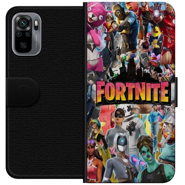 Xiaomi Redmi Note 10S Tegnebogsetui Fortnite