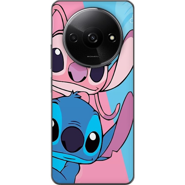Xiaomi Redmi A3 Gennemsigtig cover Stitch & Angel