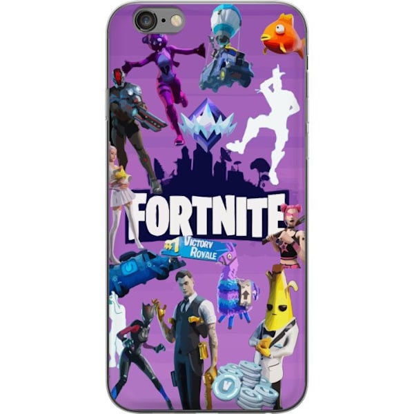 Apple iPhone 6 Plus Genomskinligt Skal Fortnite