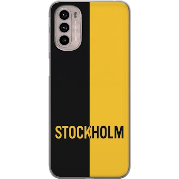 Motorola Moto G41 Gennemsigtig cover Stockholm – fodbold