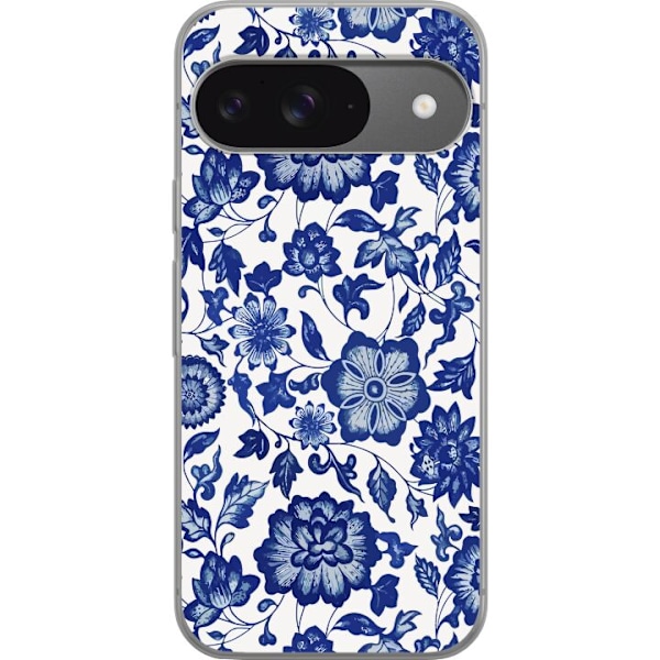 Google Pixel 9 Pro Gennemsigtig cover Blomster