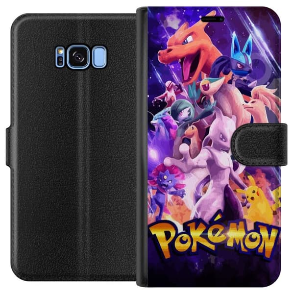 Kompatibelt Plånboksfodral till Samsung Galaxy S8 Pokémon