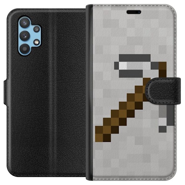 Samsung Galaxy A32 5G Plånboksfodral Minecraft Tools