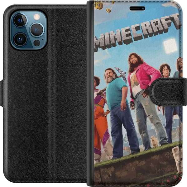 Kompatibel Tegnebogsetui til Apple iPhone 12 Pro Max A Minecraft Movie