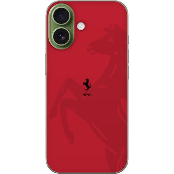Kompatibelt Mobildeksel til Apple iPhone 17 Ferrari