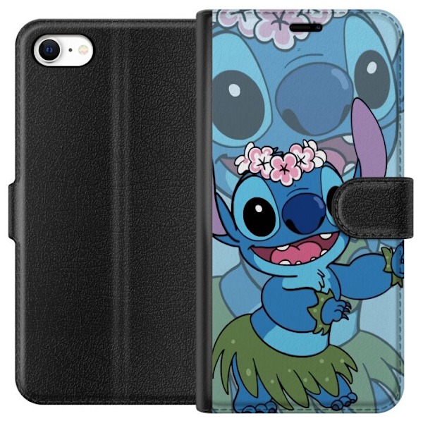 Apple iPhone 6 Tegnebogsetui Stitch under Stjernerne - Magisk Anime-stil