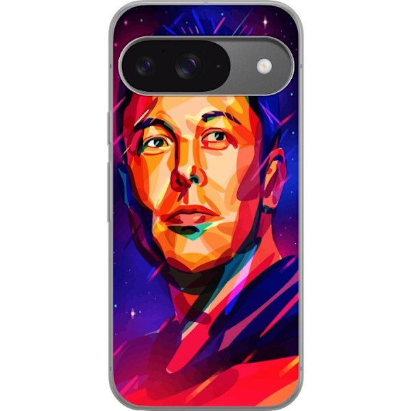 Google Pixel 9 Gennemsigtig cover Elon Musk