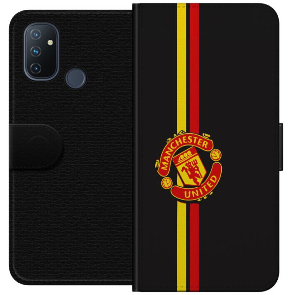 OnePlus Nord N100 Tegnebogsetui Manchester United F.C.