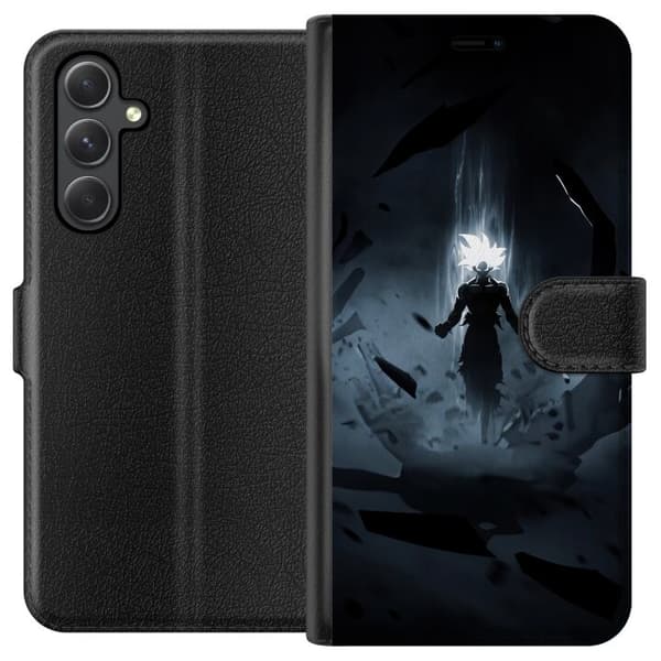 Kompatibelt Plånboksfodral till Samsung Galaxy A05s Shadow Warrior svart