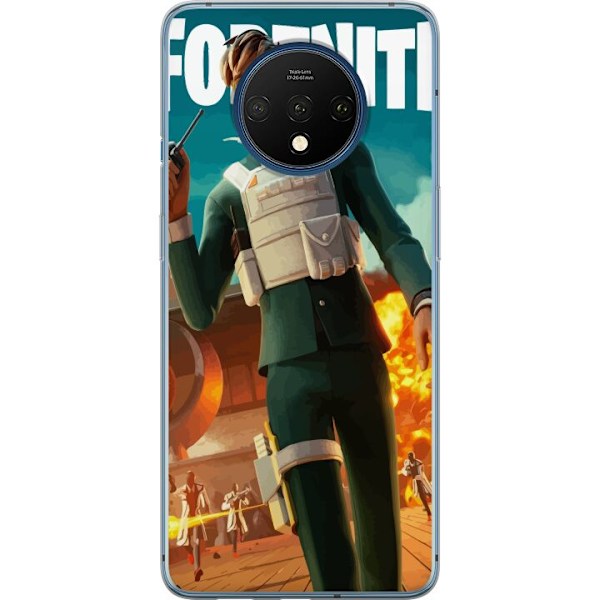 OnePlus 7T Läpinäkyvä kuori Fortnite