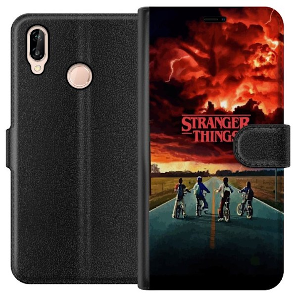 Huawei P20 lite Plånboksfodral Stranger Things