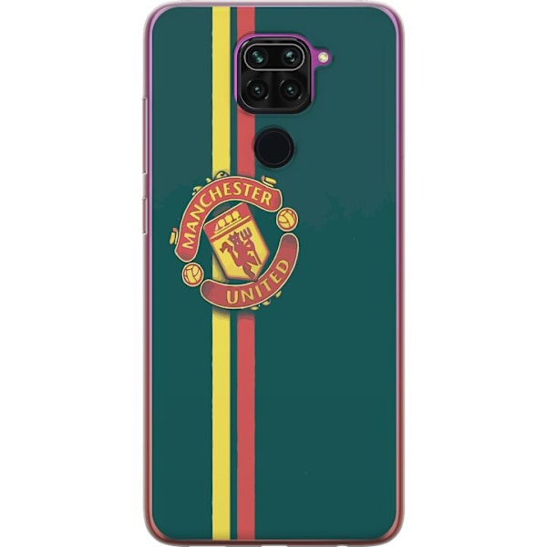 Xiaomi Redmi Note 9 Gennemsigtig cover Manchester United F.C.