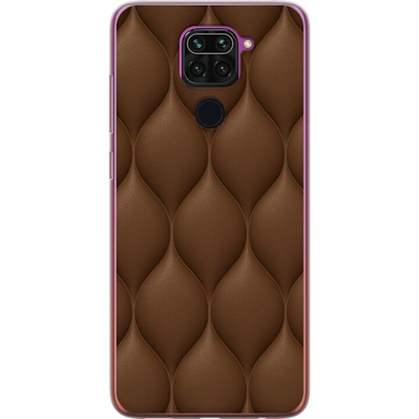 Xiaomi Redmi Note 9 Genomskinligt Skal Cocoa Scales