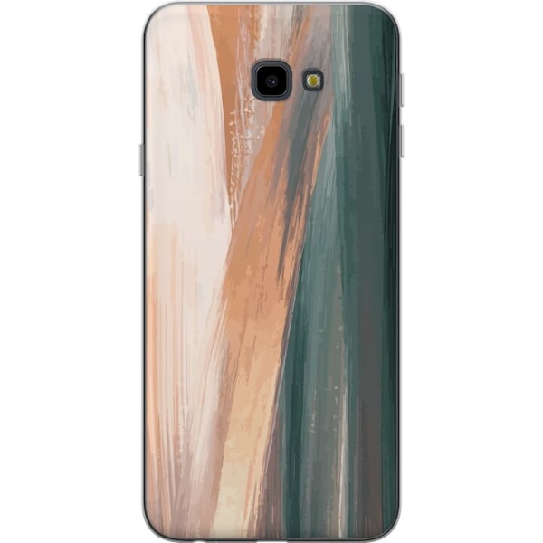 Samsung Galaxy J4+ Gennemsigtig cover Abstrakt Mønster