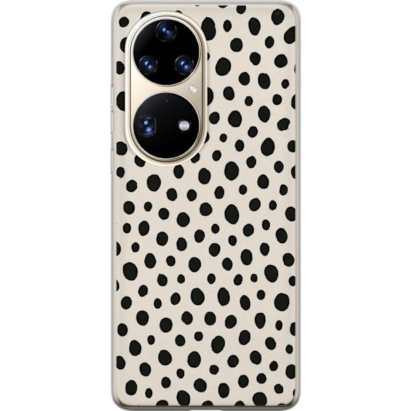 Huawei P50 Pro Genomskinligt Skal Dot Dance