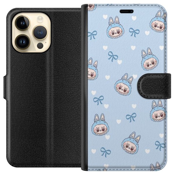 Apple iPhone 15 Pro Max Tegnebogsetui Labubu Ildånd