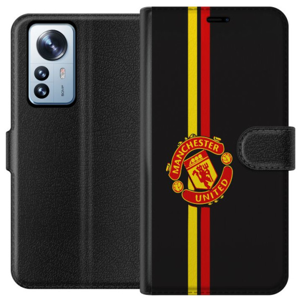 Xiaomi 12 Pro Lommeboketui Manchester United F.C.