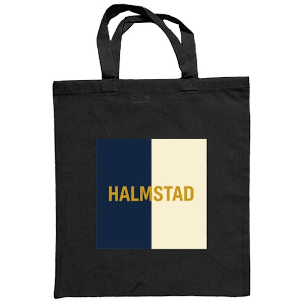 Kangaskassi | Kestävä Ostoskassi Kangasta Halmstad – jalka Musta one size