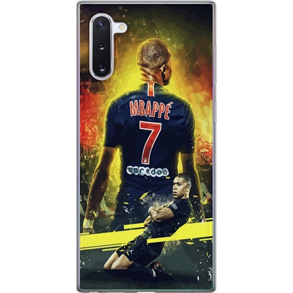 Samsung Galaxy Note10 Gjennomsiktig deksel Kylian Mbappé