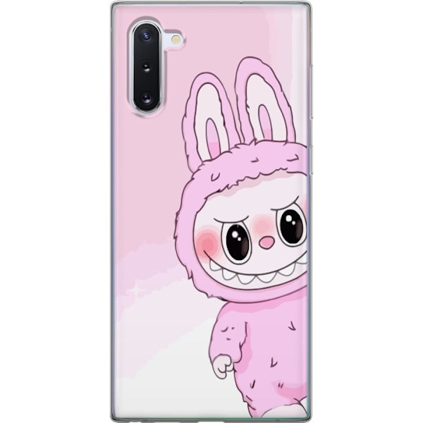 Samsung Galaxy Note10 Genomskinligt Skal Labubu Bunny Series