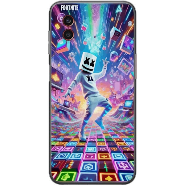 Samsung Galaxy Xcover6 Pro Läpinäkyvä kuori Fortnite Dance