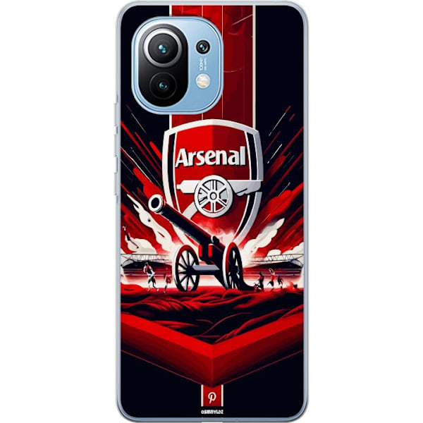 Xiaomi Mi 11 Gjennomsiktig deksel Arsenal