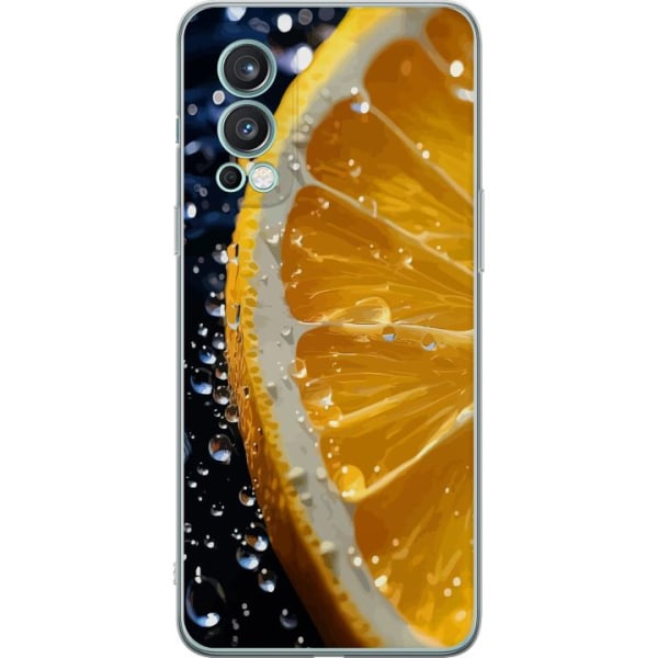 OnePlus Nord 2 5G Gennemsigtig cover Appelsin