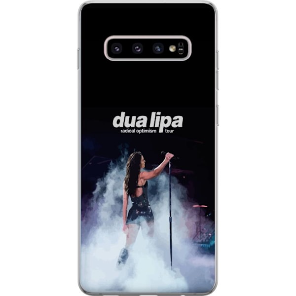 Samsung Galaxy S10+ Genomskinligt Skal Dua Lipa – Signature Looks & Vibes